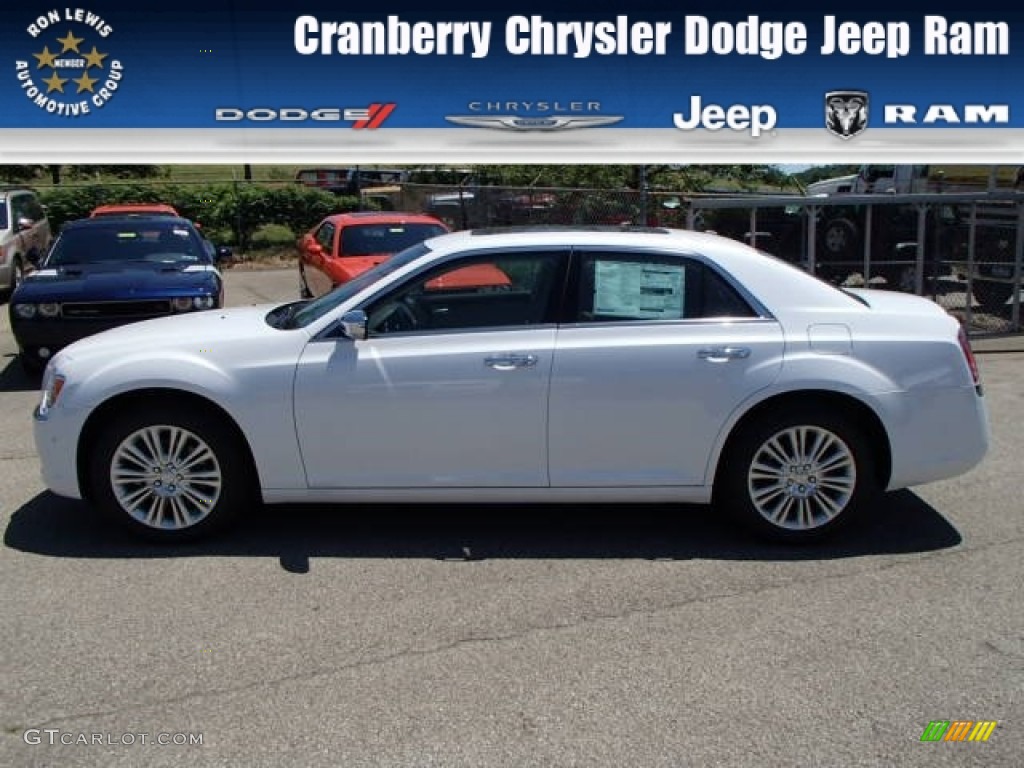 2013 300 C AWD - Ivory Tri-Coat Pearl / Dark Frost Beige/Light Frost Beige photo #1