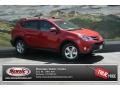 2013 Barcelona Red Metallic Toyota RAV4 XLE AWD  photo #1