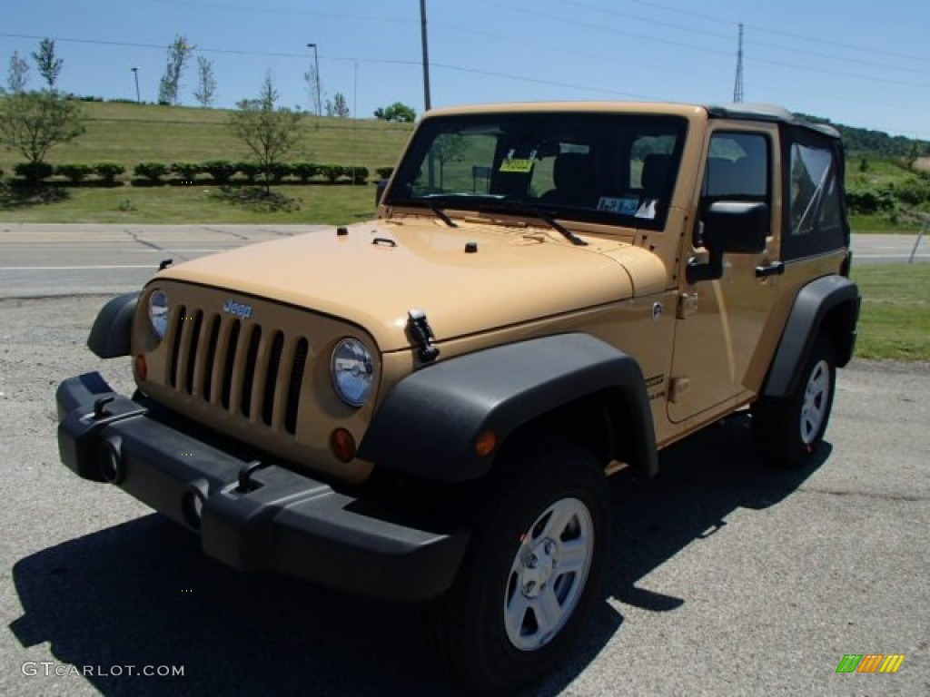 2013 Wrangler Sport 4x4 - Dune Beige / Black photo #2