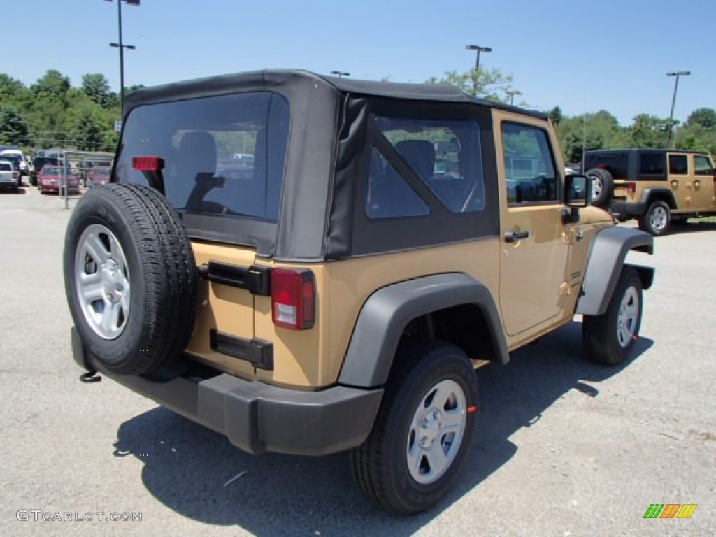 2013 Wrangler Sport 4x4 - Dune Beige / Black photo #6