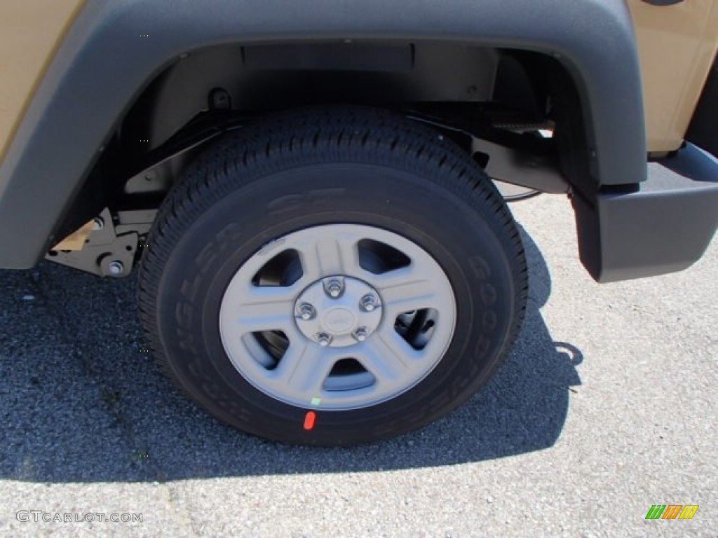 2013 Wrangler Sport 4x4 - Dune Beige / Black photo #9