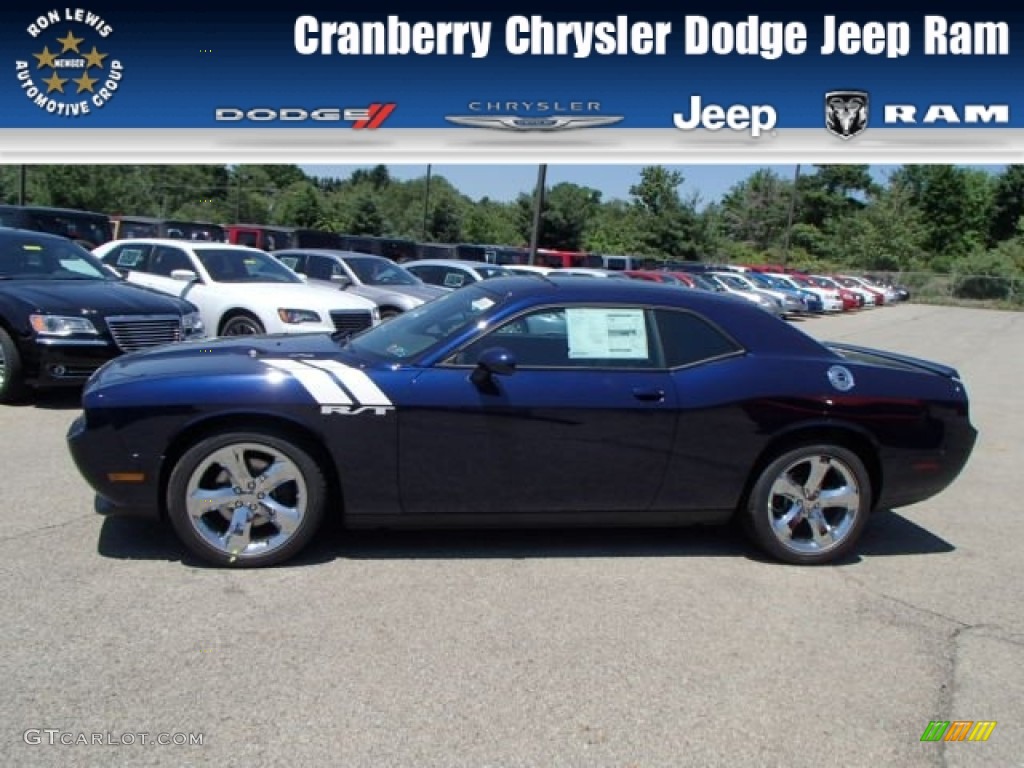 Jazz Blue Pearl Dodge Challenger