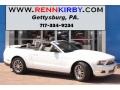 2011 Performance White Ford Mustang V6 Premium Convertible  photo #1