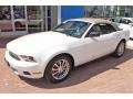 2011 Performance White Ford Mustang V6 Premium Convertible  photo #11