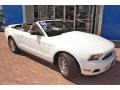 2011 Performance White Ford Mustang V6 Premium Convertible  photo #14