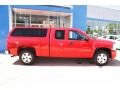 2008 Victory Red Chevrolet Silverado 1500 LT Extended Cab 4x4  photo #3