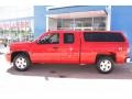 2008 Victory Red Chevrolet Silverado 1500 LT Extended Cab 4x4  photo #14