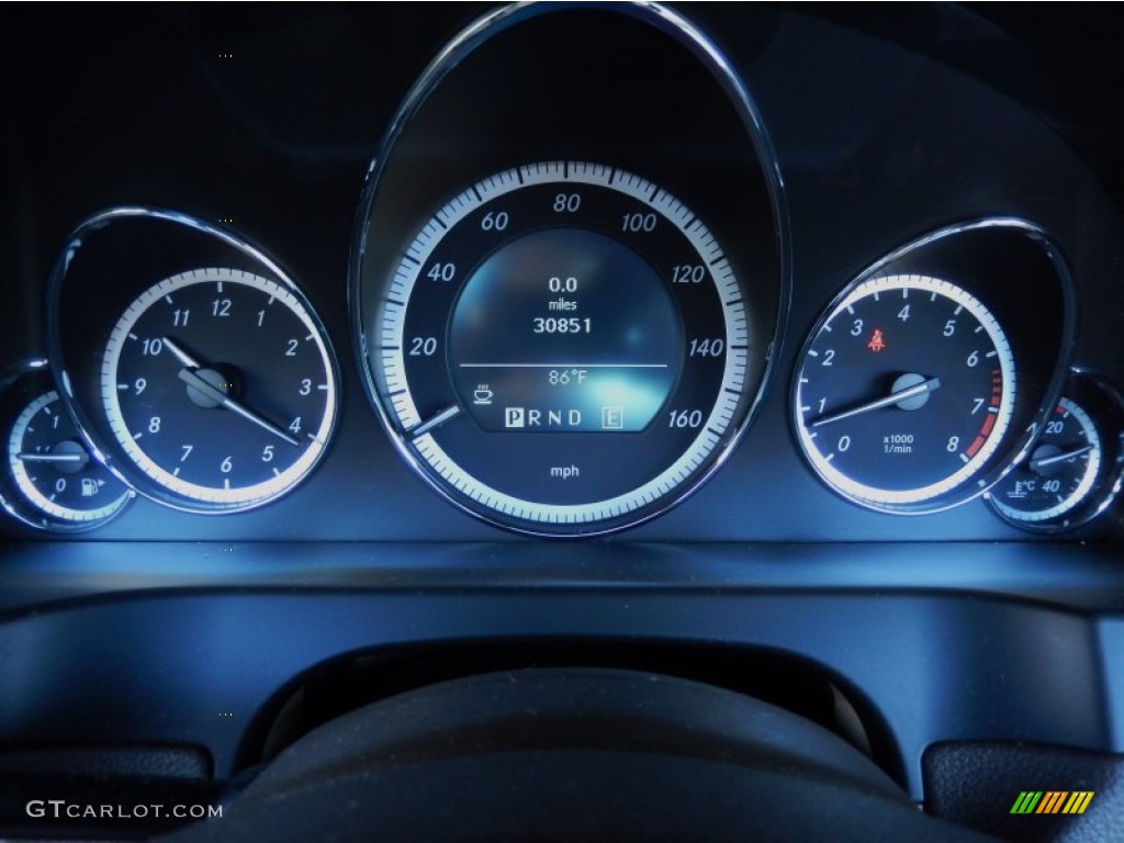 2011 Mercedes-Benz E 350 Cabriolet Gauges Photo #82489687
