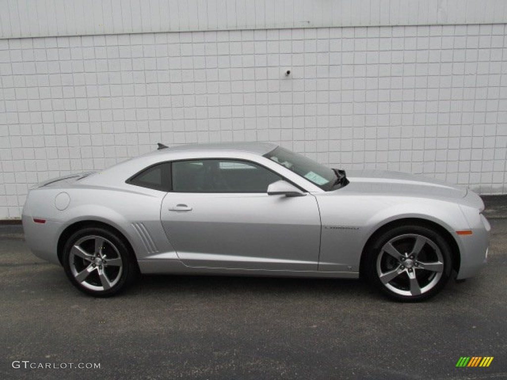 2010 Camaro LT/RS Coupe - Silver Ice Metallic / Black photo #2