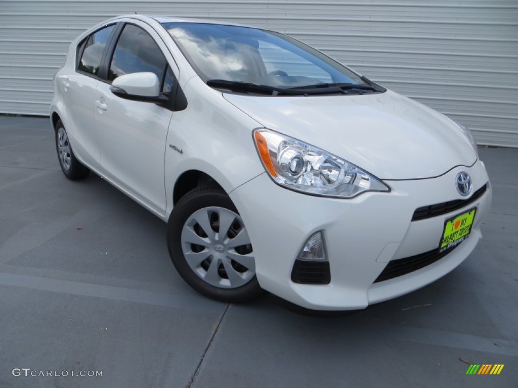 2013 Prius c Hybrid One - Moonglow / Gray photo #1