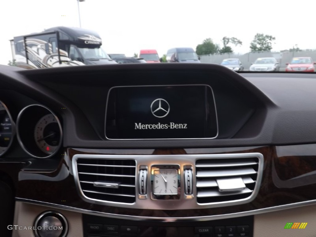 2014 E 350 4Matic Sport Sedan - Black / Silk Beige/Espresso Brown photo #10