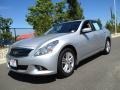 Liquid Platinum 2011 Infiniti G 25 x AWD Sedan