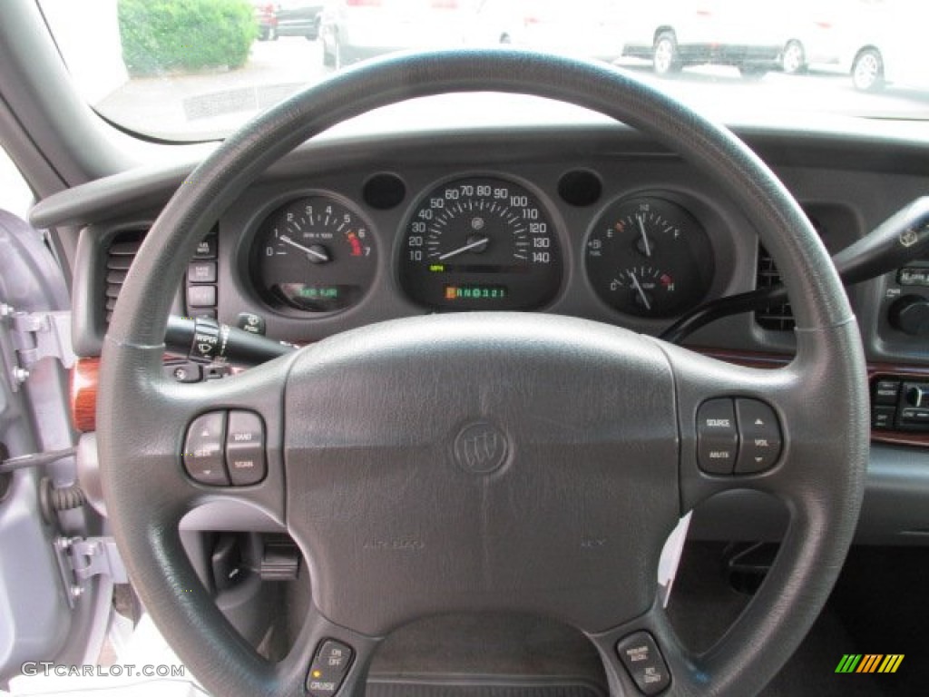 2005 LeSabre Custom - Glacier Blue Metallic / Gray photo #18
