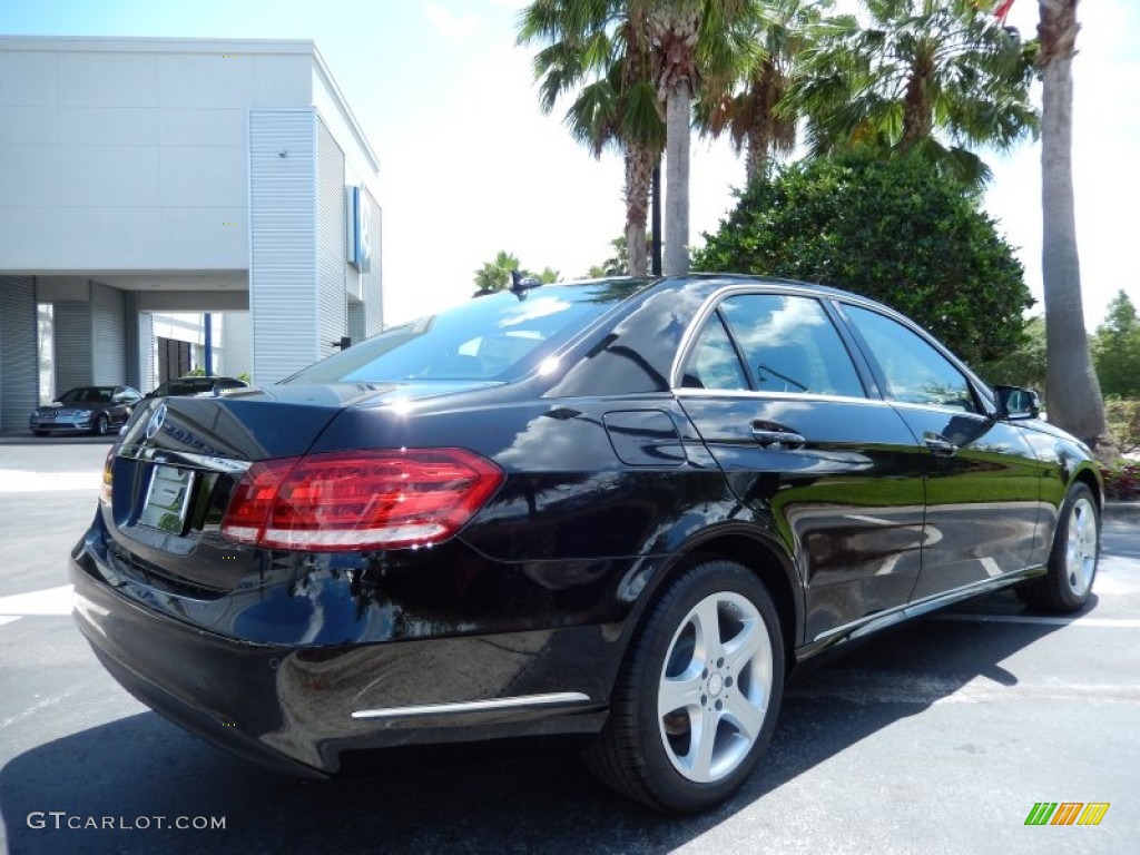 2014 E 350 Sedan - Black / Black photo #3