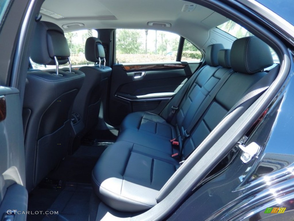 2014 E 350 Sedan - Black / Black photo #7