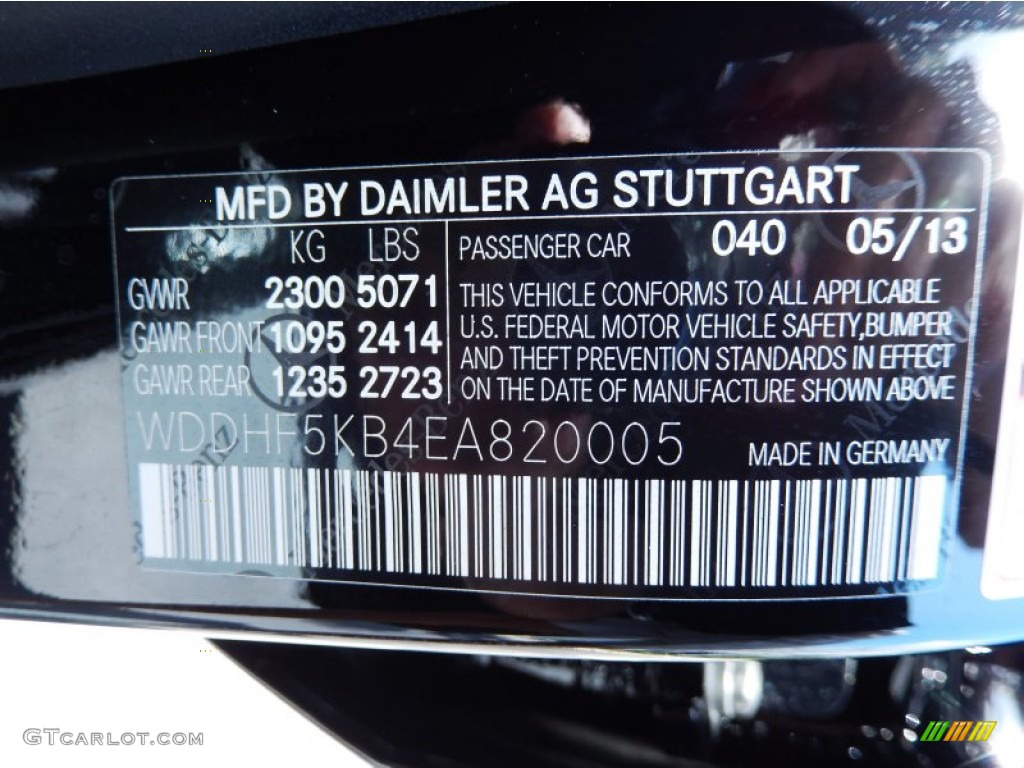 2014 E 350 Sedan - Black / Black photo #13