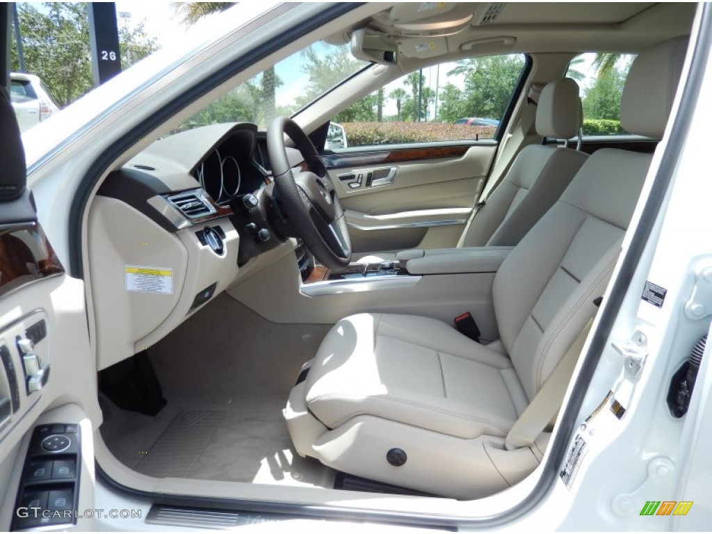 2014 E 350 Sedan - Diamond White Metallic / Silk Beige/Espresso Brown photo #6