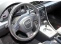 Black/Silver 2005 Audi S4 4.2 quattro Sedan Steering Wheel