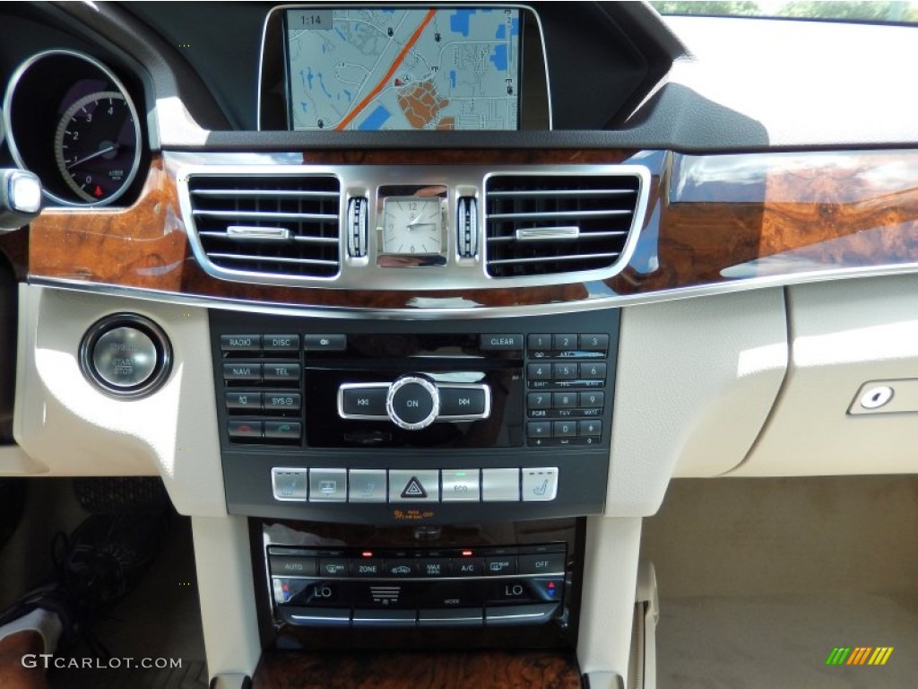 2014 E 350 Sedan - Diamond White Metallic / Silk Beige/Espresso Brown photo #10