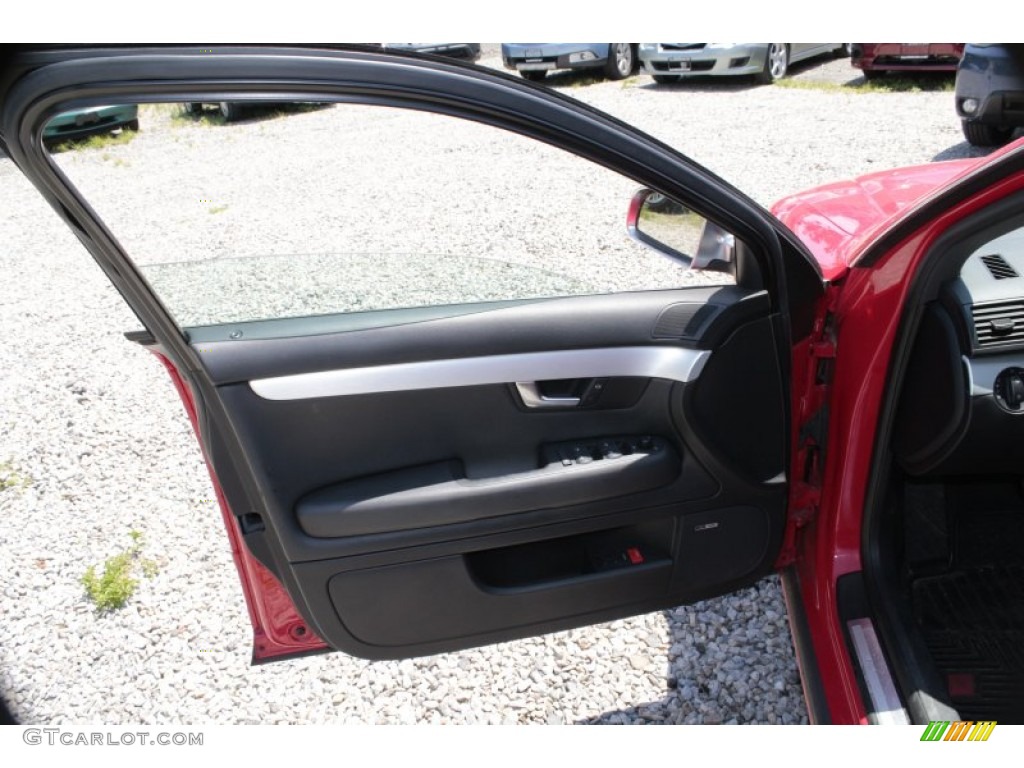 2005 S4 4.2 quattro Sedan - Brilliant Red / Black/Silver photo #18