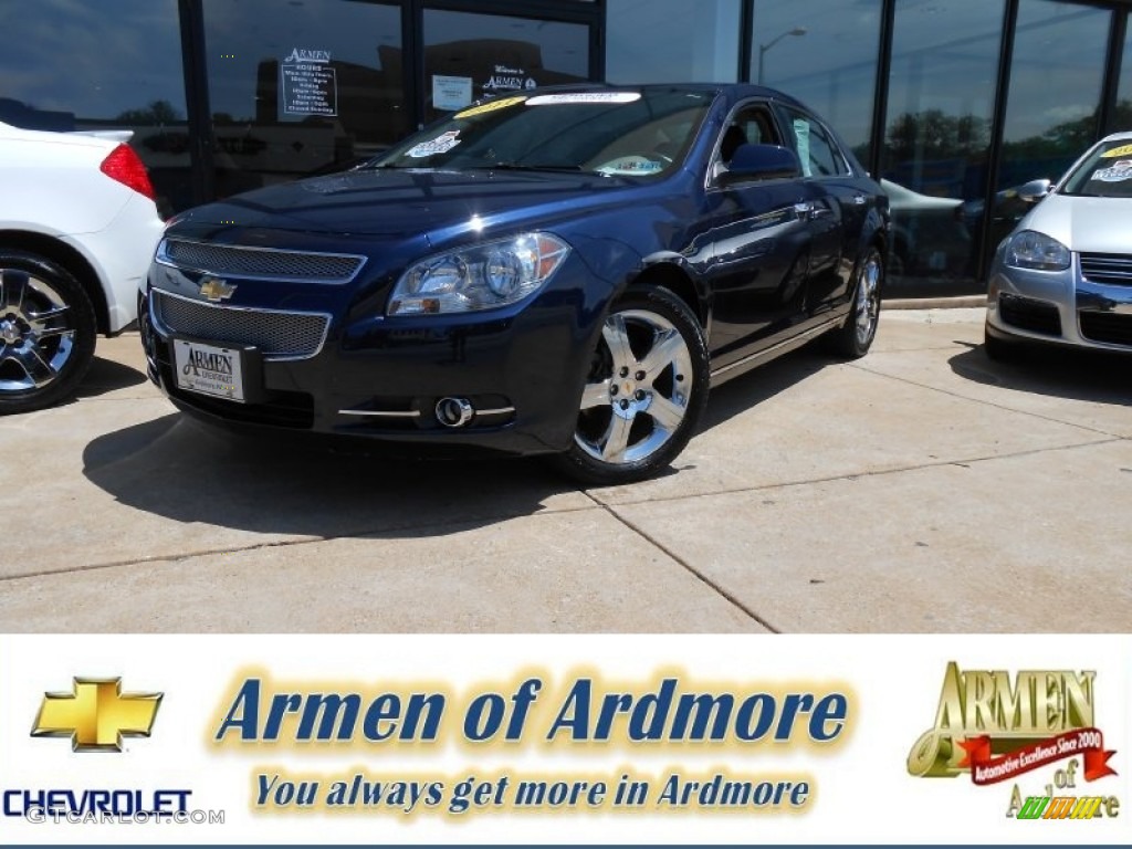 2011 Malibu LTZ - Imperial Blue Metallic / Cocoa/Cashmere photo #1