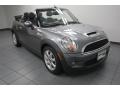 Dark Silver Metallic 2009 Mini Cooper S Convertible