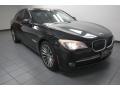 Black Sapphire Metallic 2009 BMW 7 Series 750i Sedan