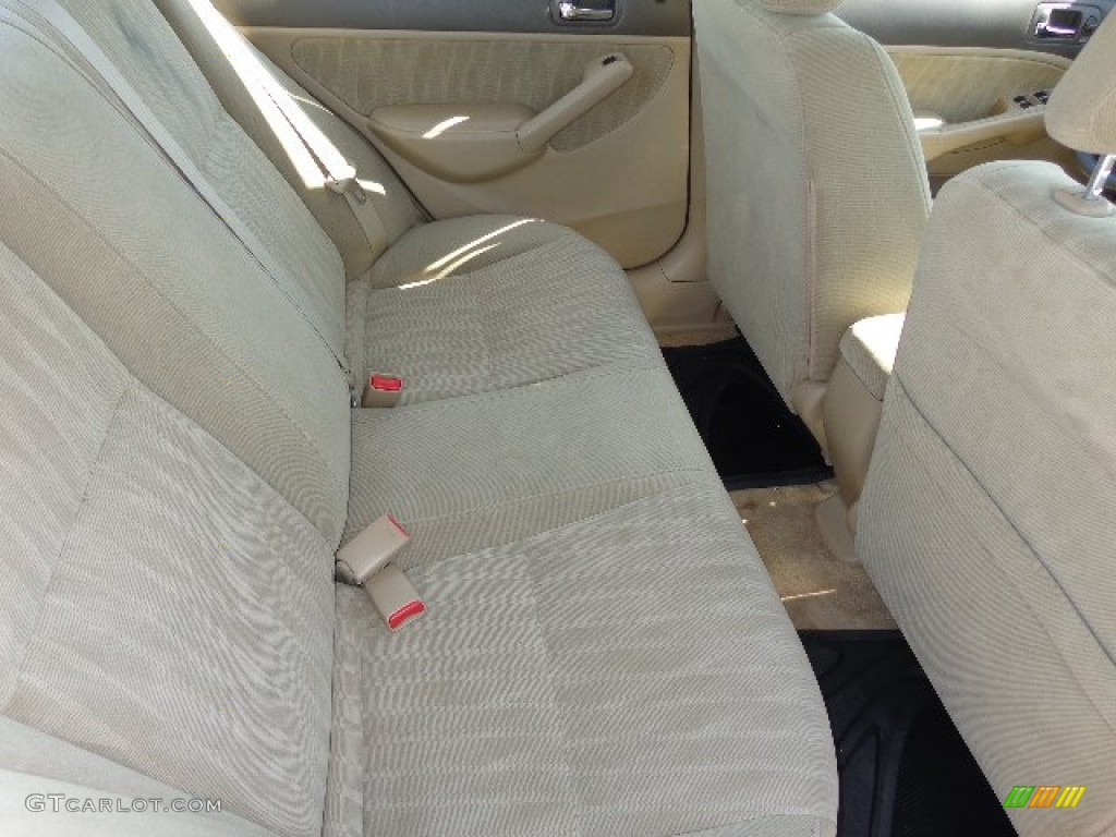 2004 Honda Civic LX Sedan Rear Seat Photos