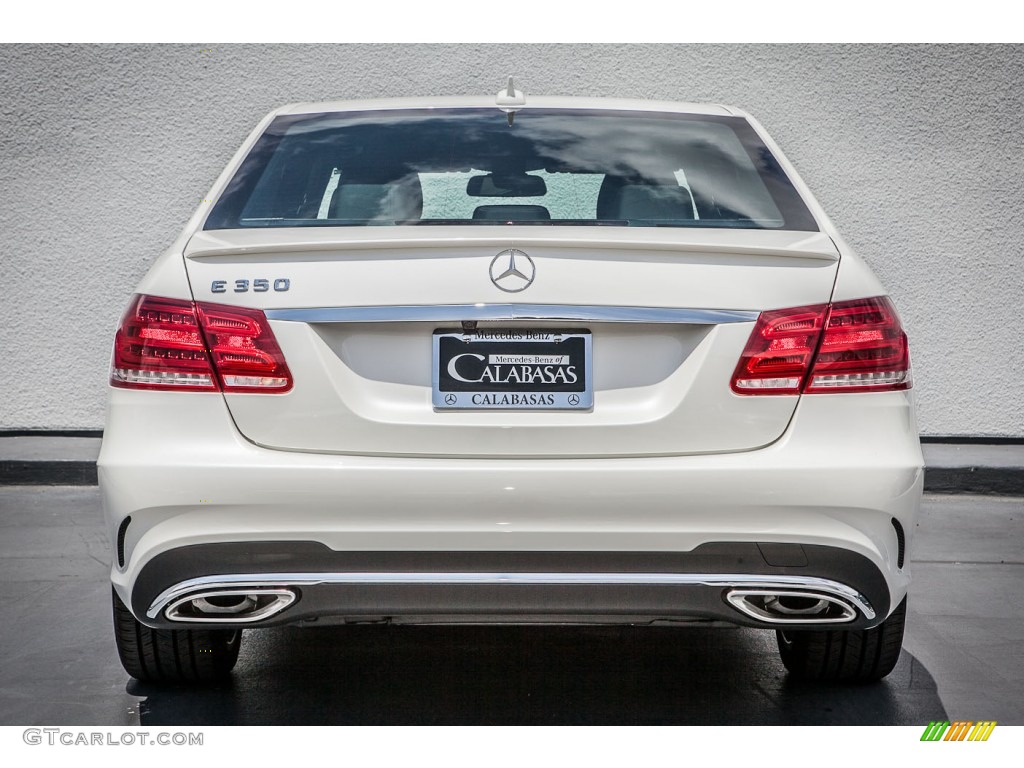 2014 E 350 Sport Sedan - Diamond White Metallic / Black photo #3