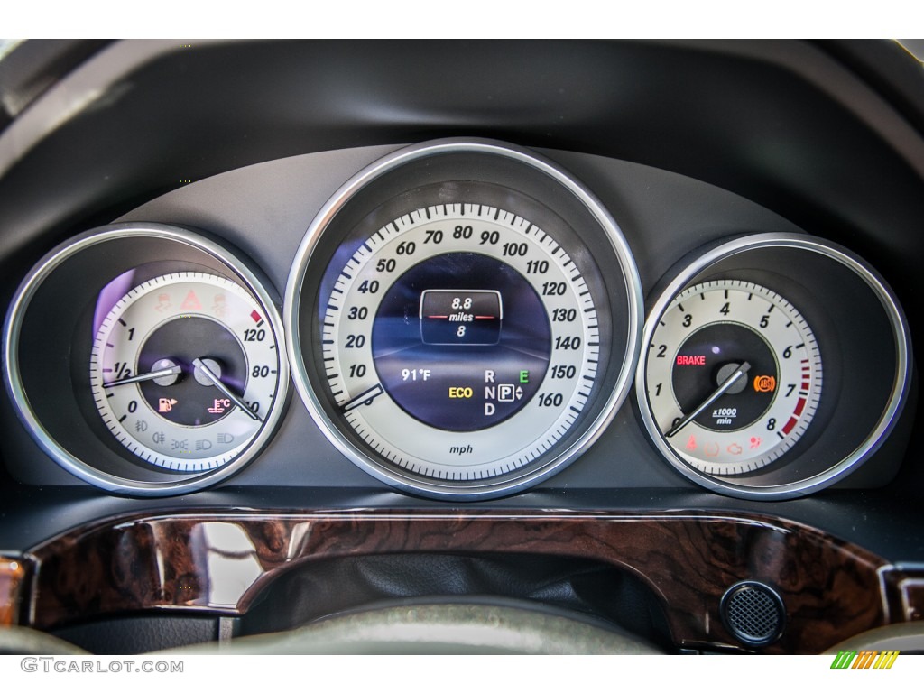2014 E 350 Sport Sedan - Diamond White Metallic / Black photo #6