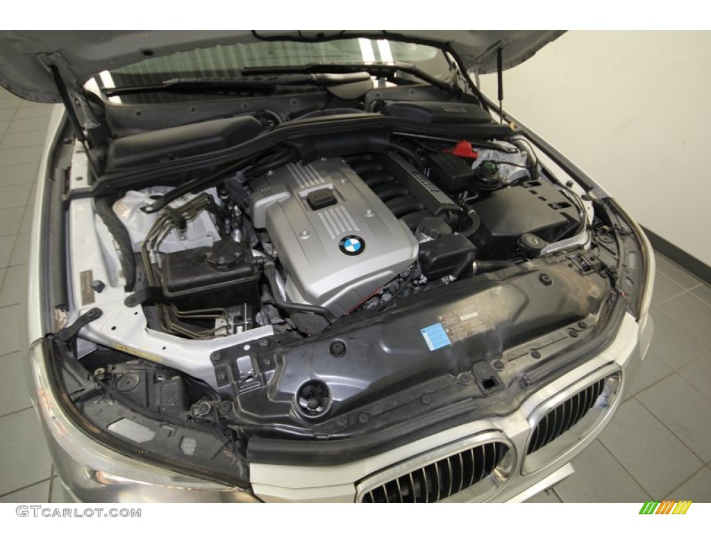 2007 BMW 5 Series 530i Sedan 3.0 Liter DOHC 24-Valve VVT Inline 6 Cylinder Engine Photo #82497146
