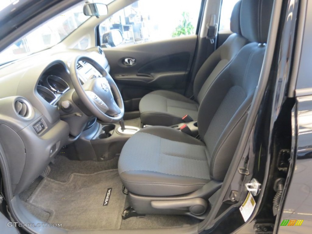 Charcoal Interior 2014 Nissan Versa Note SV Photo #82497998