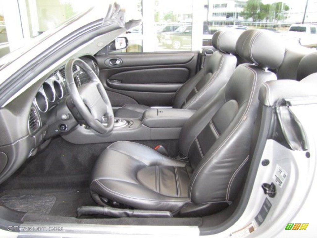 Charcoal Interior 2006 Jaguar XK XKR Convertible Photo #82498357