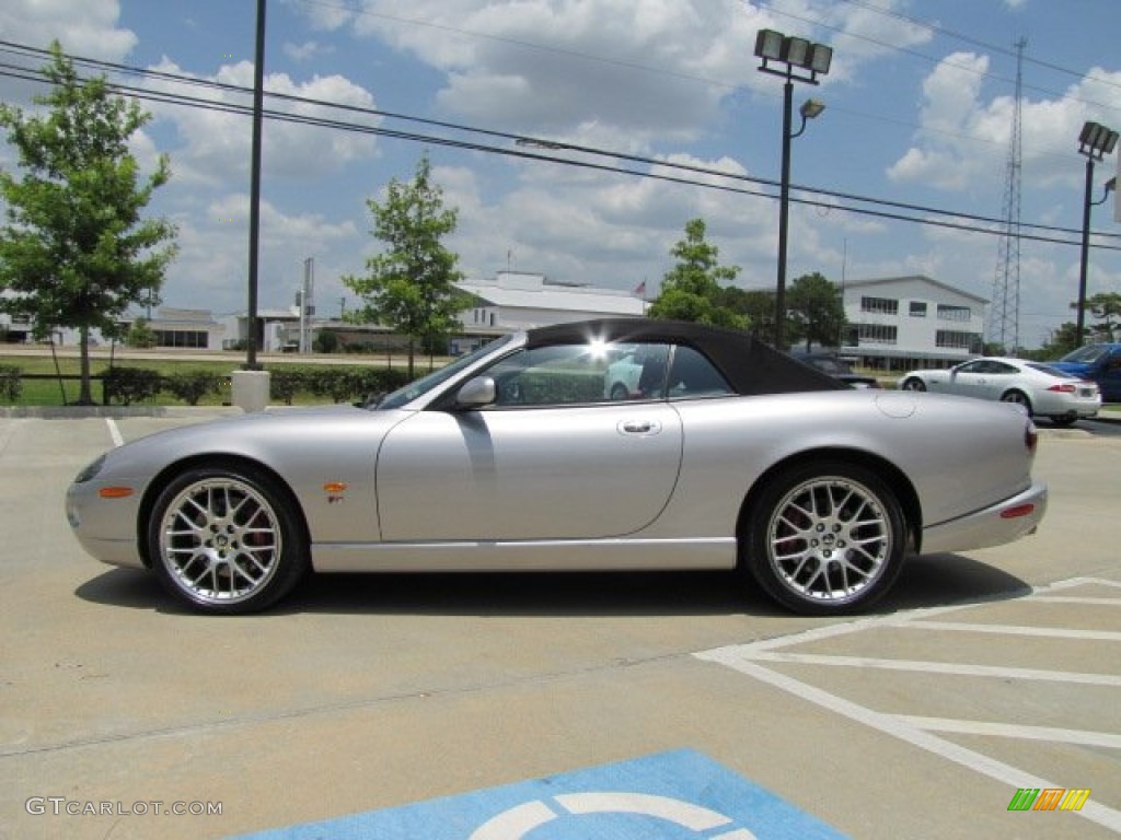 Platinum Metallic 2006 Jaguar XK XKR Convertible Exterior Photo #82498406