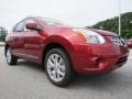 2013 Cayenne Red Nissan Rogue SV  photo #7