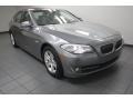 Space Gray Metallic 2012 BMW 5 Series 528i Sedan Exterior