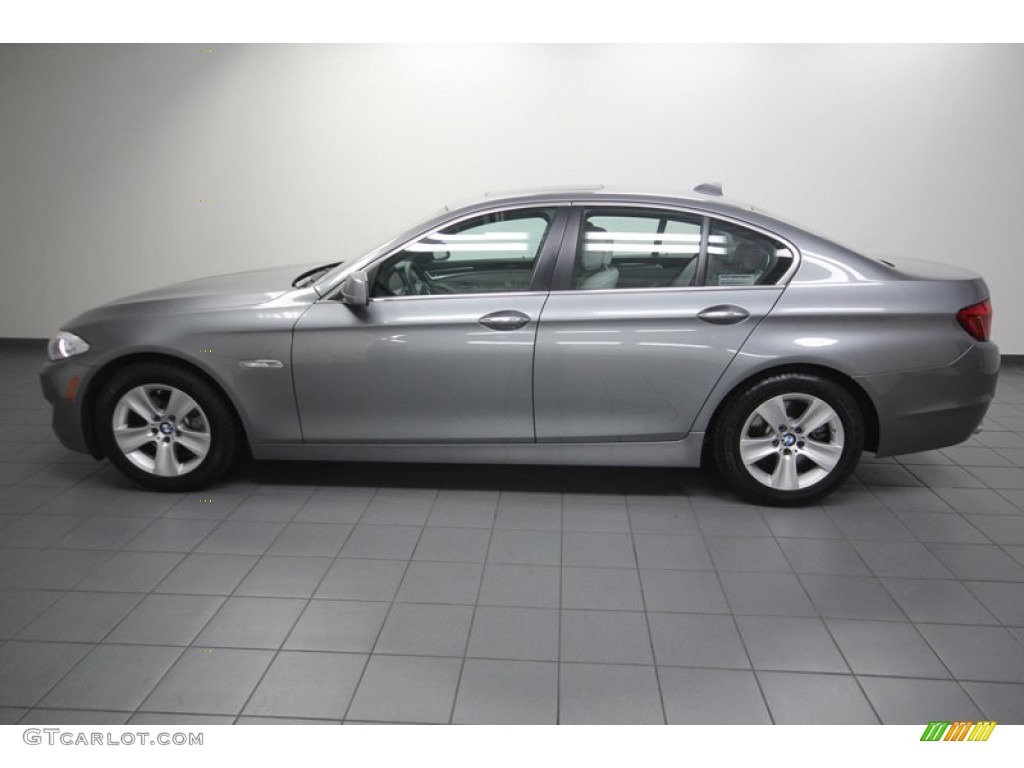 Space Gray Metallic 2012 BMW 5 Series 528i Sedan Exterior Photo #82498529