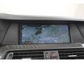 2012 BMW 5 Series Everest Gray Interior Navigation Photo