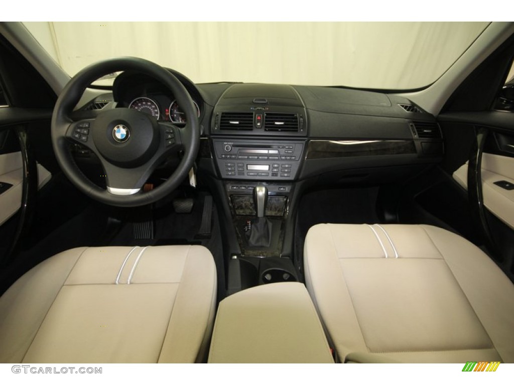 2010 BMW X3 xDrive30i Oyster Dashboard Photo #82499115