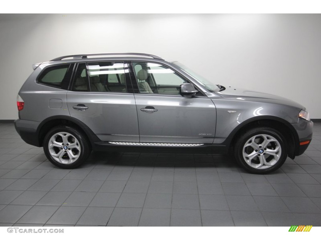 Space Gray Metallic 2010 BMW X3 xDrive30i Exterior Photo #82499144