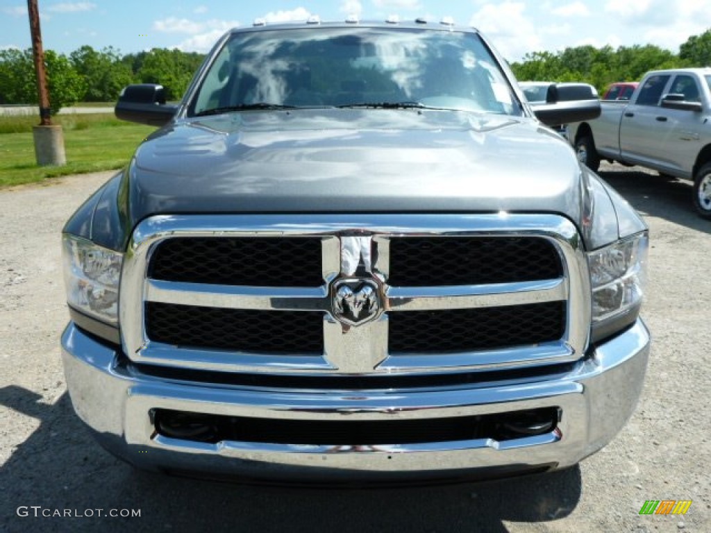 2013 3500 Tradesman Crew Cab 4x4 Dually - Mineral Gray Metallic / Black/Diesel Gray photo #9
