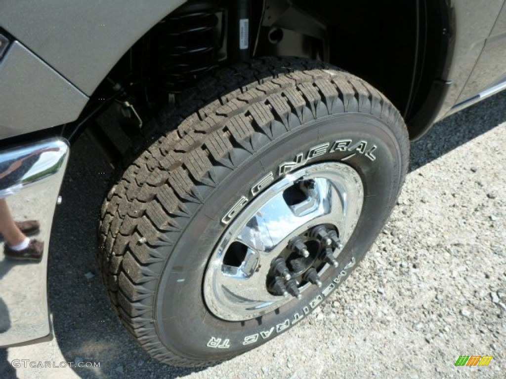 2013 3500 Tradesman Crew Cab 4x4 Dually - Mineral Gray Metallic / Black/Diesel Gray photo #10
