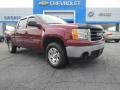 2008 Sonoma Red Metallic GMC Sierra 1500 SLE Crew Cab  photo #1