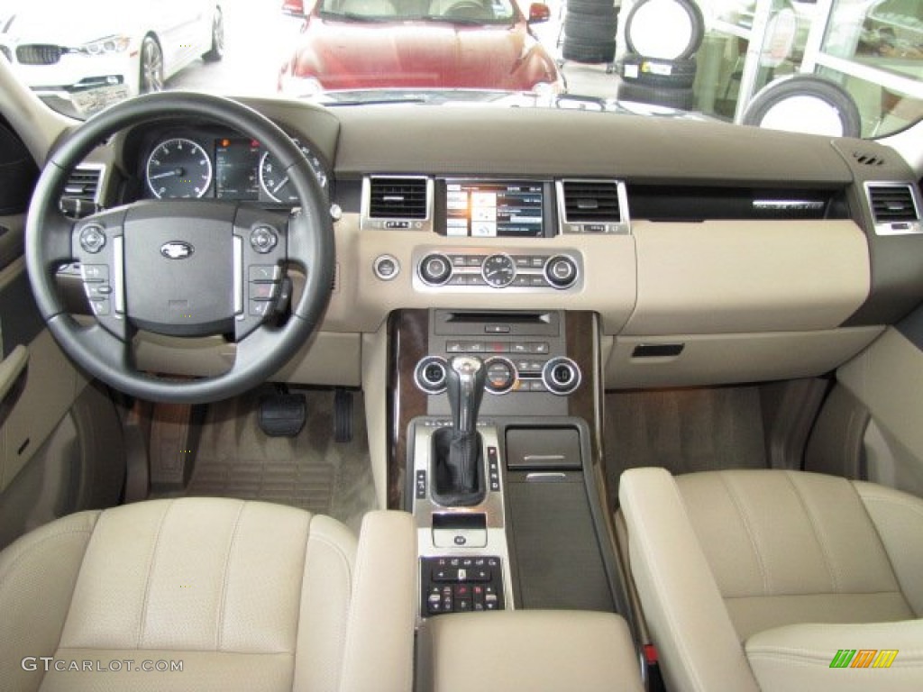 2012 Land Rover Range Rover Sport HSE LUX Almond Dashboard Photo #82499484