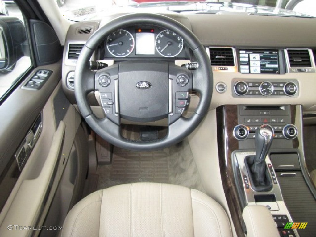 2012 Land Rover Range Rover Sport HSE LUX Almond Dashboard Photo #82499565