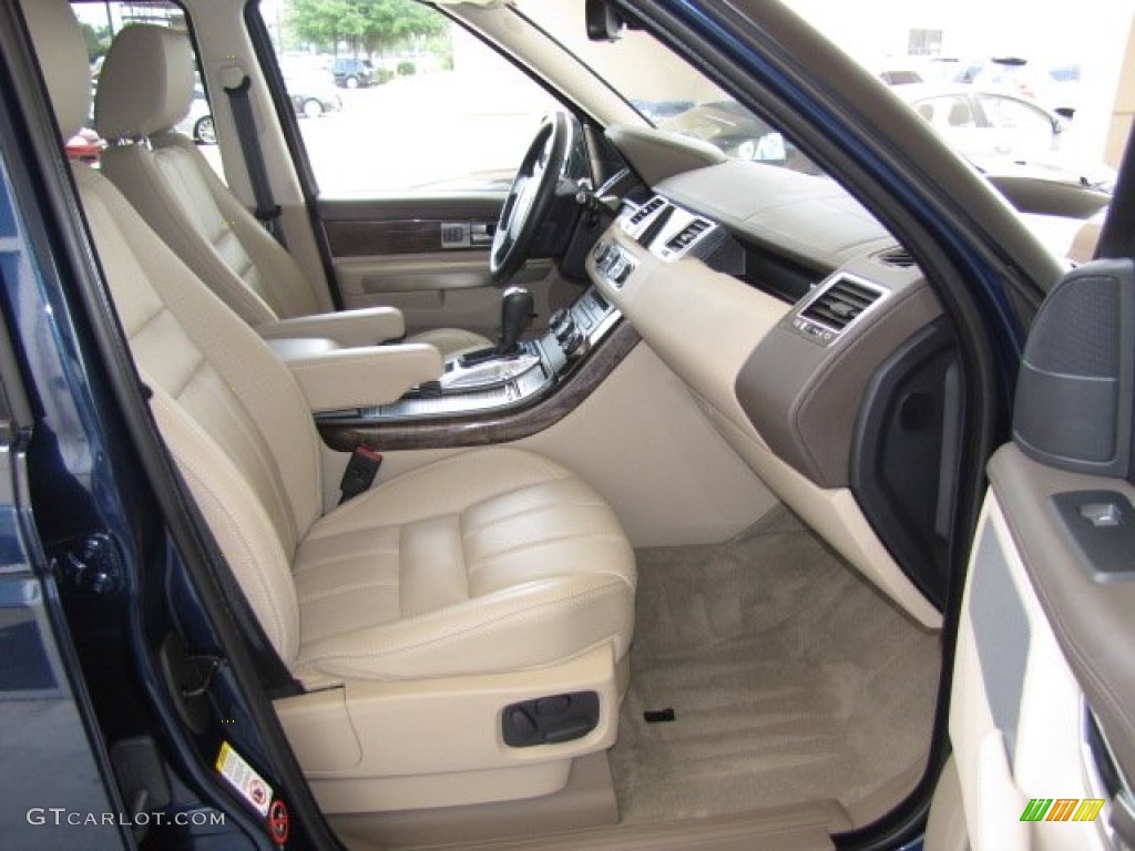 2012 Range Rover Sport HSE LUX - Buckingham Blue Metallic / Almond photo #24