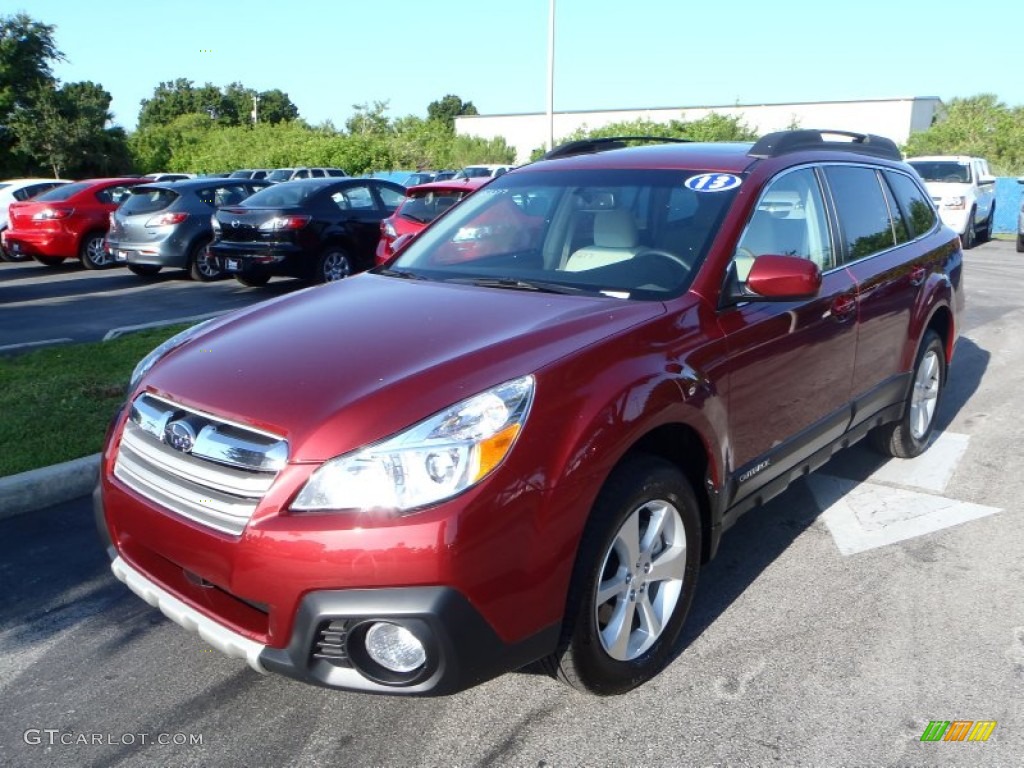 Venetian Red Pearl Subaru Outback