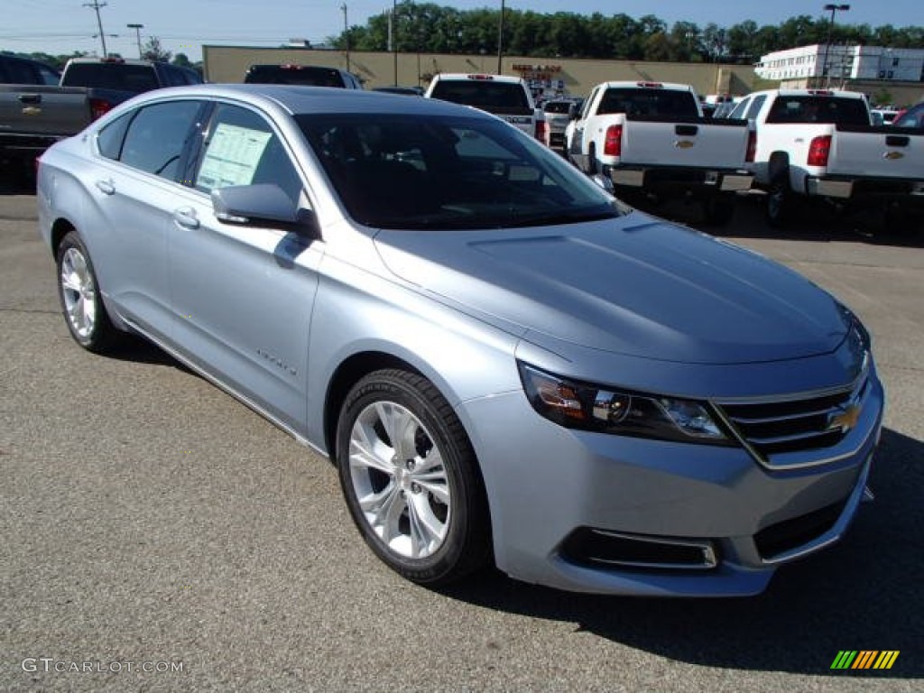 2014 Impala LT - Silver Topaz Metallic / Jet Black photo #2