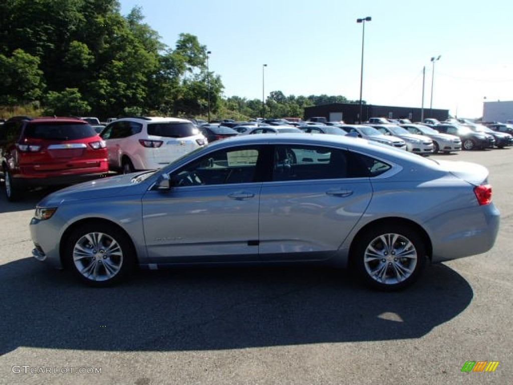 2014 Impala LT - Silver Topaz Metallic / Jet Black photo #5