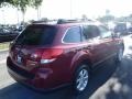 2013 Venetian Red Pearl Subaru Outback 3.6R Limited  photo #6